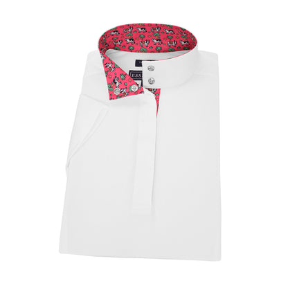 Essex Classics Ladies’ Talent Yarn Straight Collar Short Sleeve Show Shirt