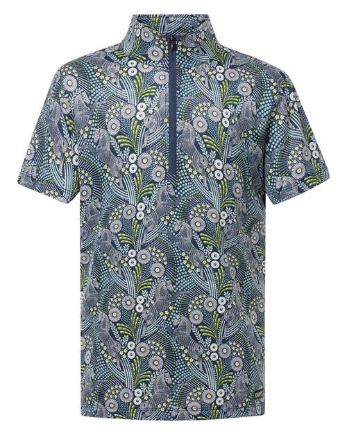 Kerrits Kids’ Summer Ride IceFil Short Sleeve Print Shirt