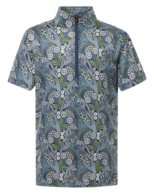 Kerrits Kids’ Summer Ride IceFil Short Sleeve Print Shirt