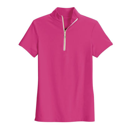 THE TAILORED SPORTSMAN Ladies’ IceFil Quarter-Zip Short Sleeve Sun Shirt
