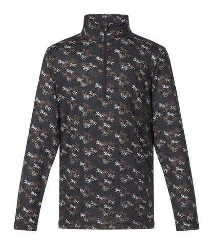 Kerrits Kids’ Keystone IceFil Print Long Sleeve Shirt
