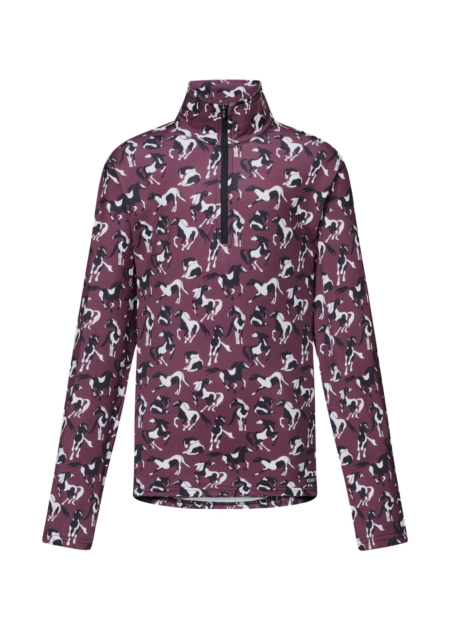 Kerrits Kids’ On Course Quarter Zip Fleece Tech Top