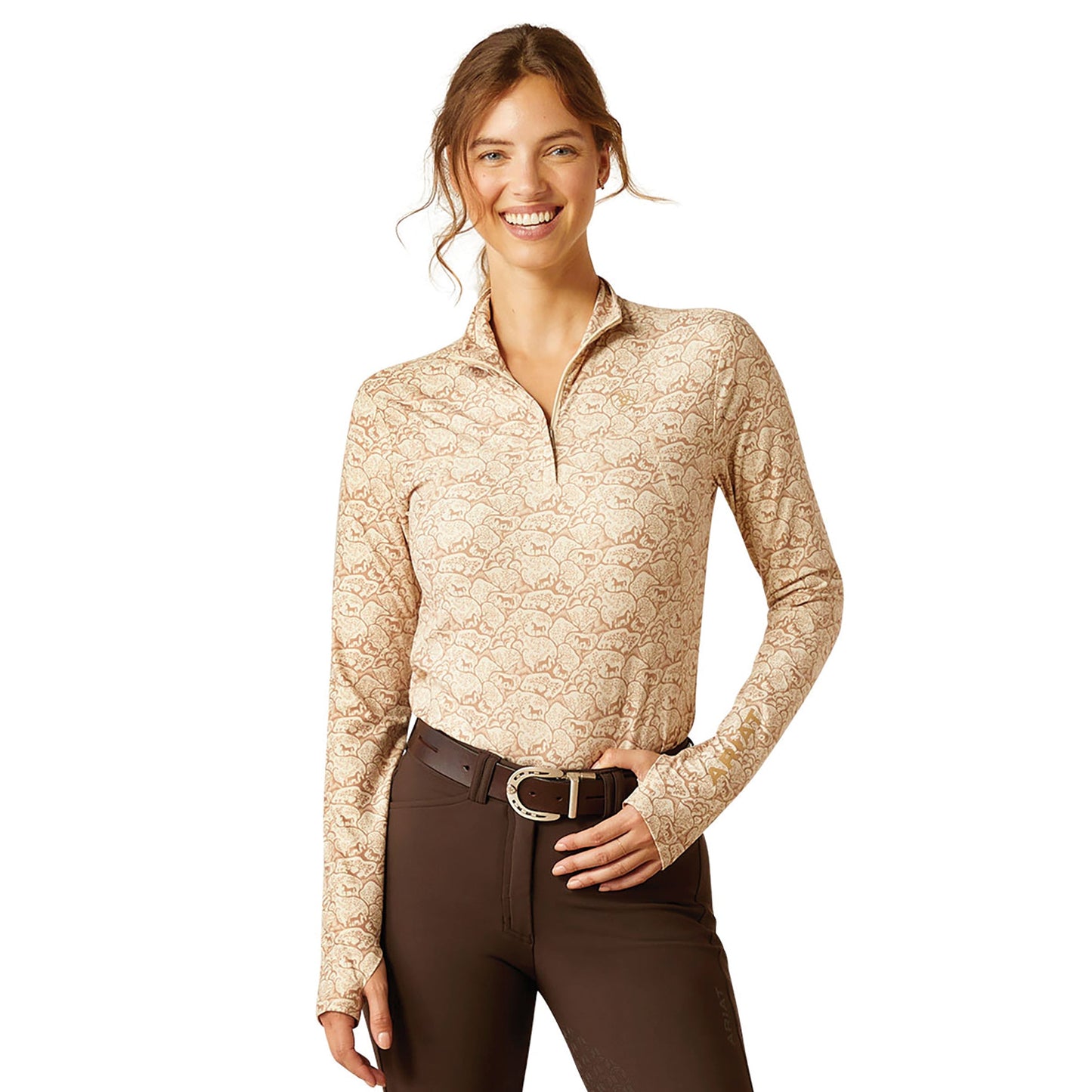 Ariat Ladies’ Lowell Long Sleeve Print Shirt