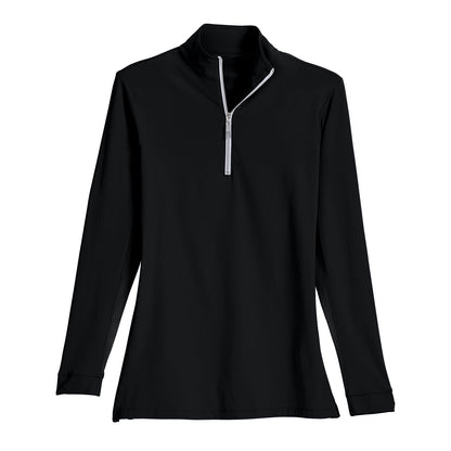 THE TAILORED SPORTSMAN IceFil Quarter-Zip Long Sleeve Shirt