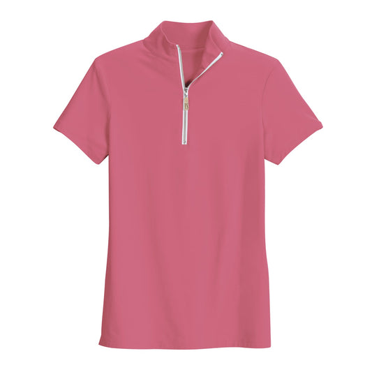 THE TAILORED SPORTSMAN Ladies’ IceFil Quarter-Zip Short Sleeve Shirt