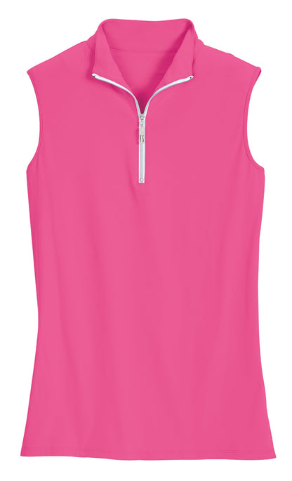 THE TAILORED SPORTSMAN Ladies’ IceFil Quarter-Zip Sleeveless Shirt