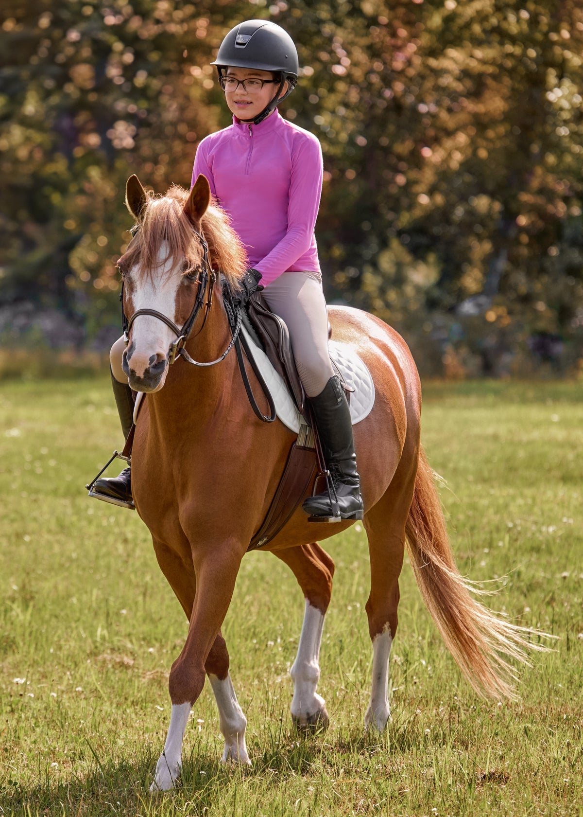 Riding Sport Kids’ Wilton Long Sleeve Shirt