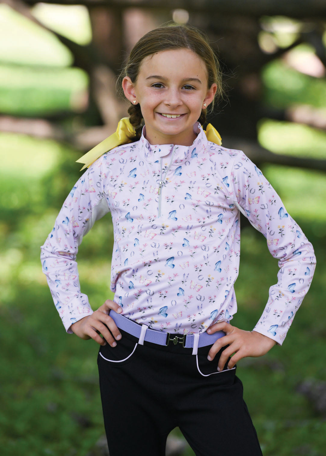 Belle & Bow Equestrian Children’s Long Sleeve Sun Shirt
