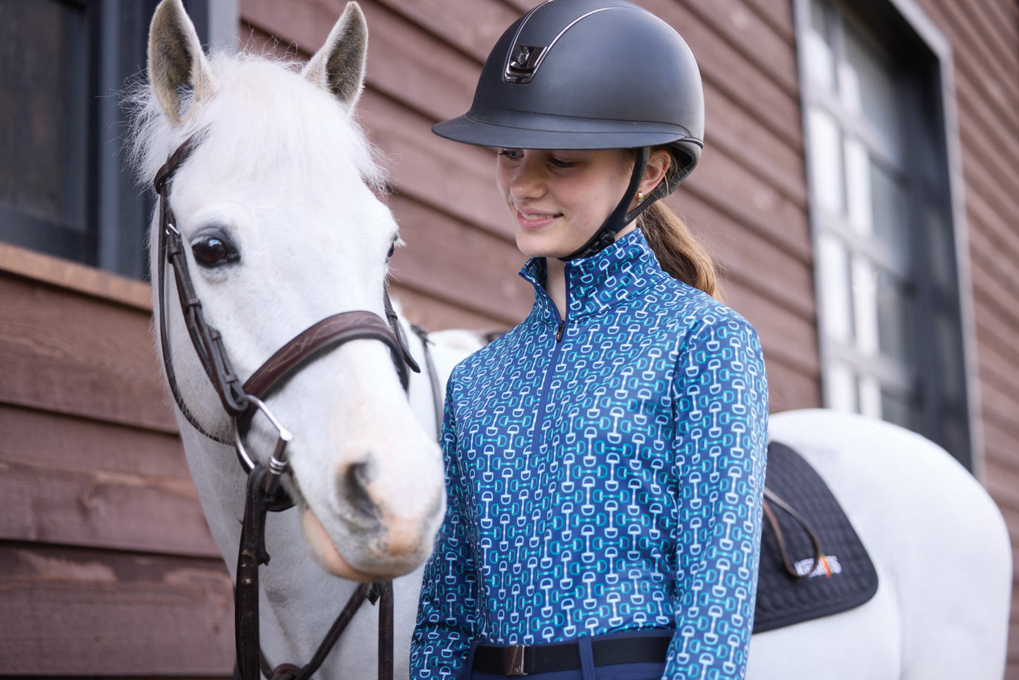 Kerrits Kids’ First Level Quarter-Zip Tech Top