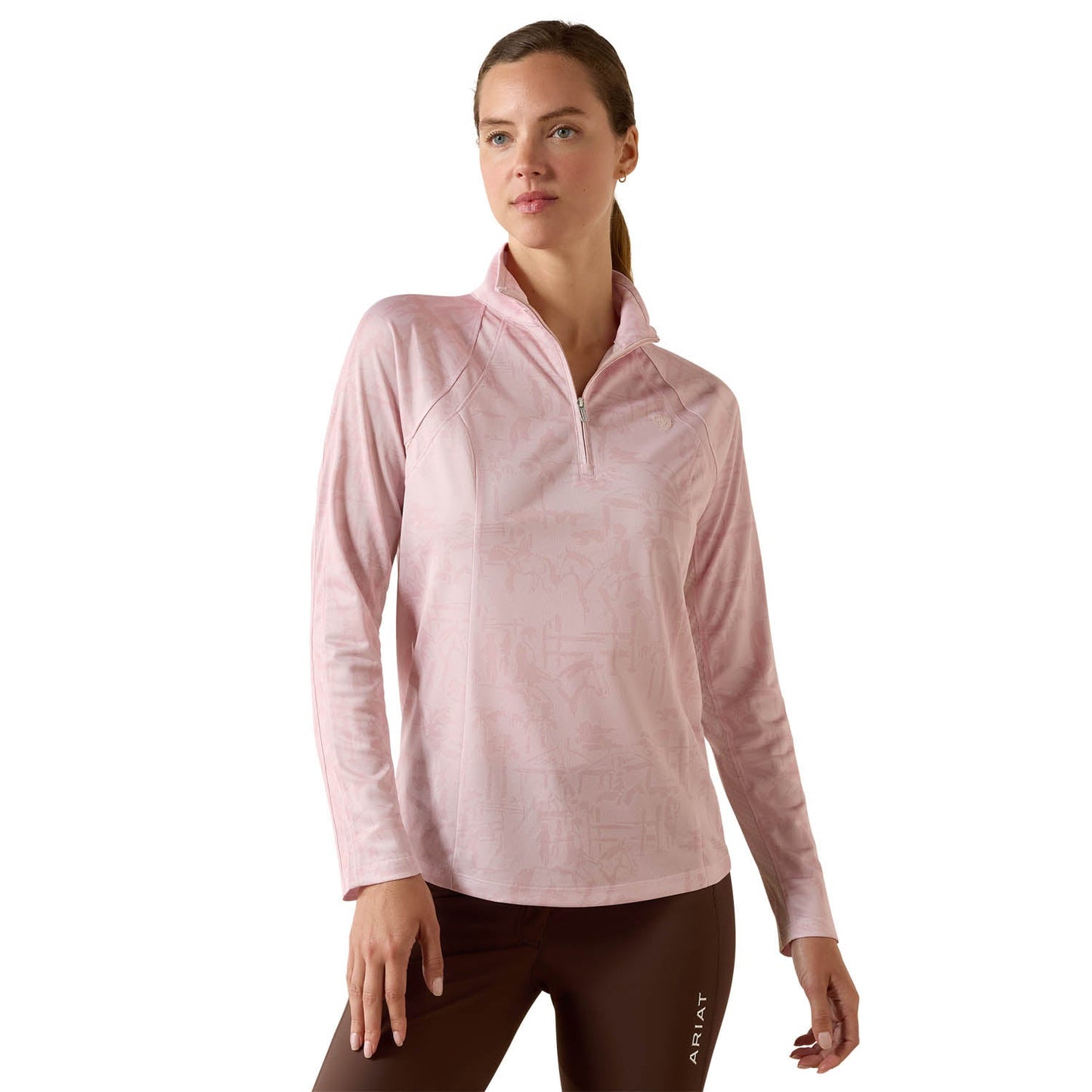 Ariat Ladies' Sunstopper 3.0 Quarter-Zip Baselayer