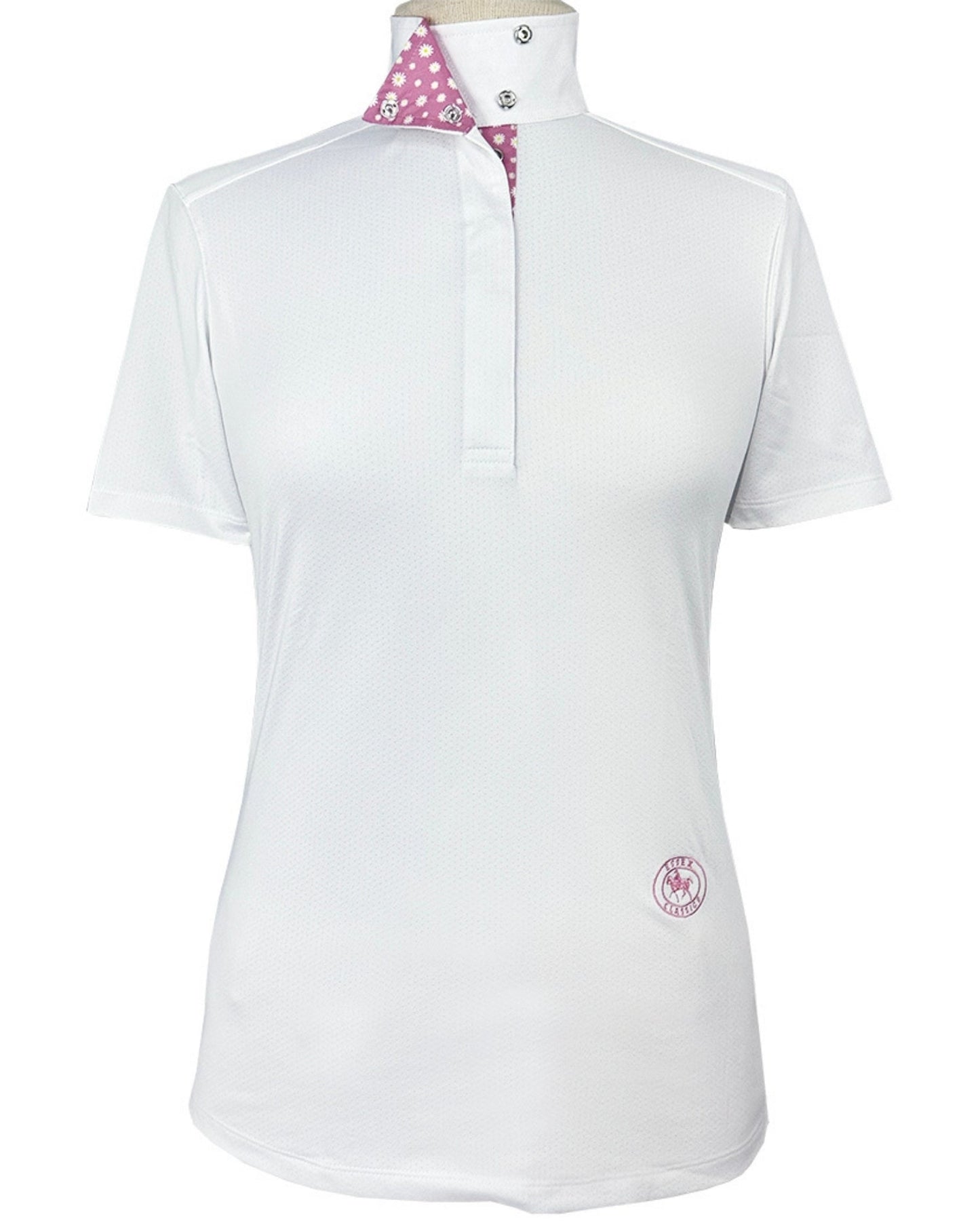 Essex Classics Talent Yarn Girls' Short-Sleeve Show Shirt
