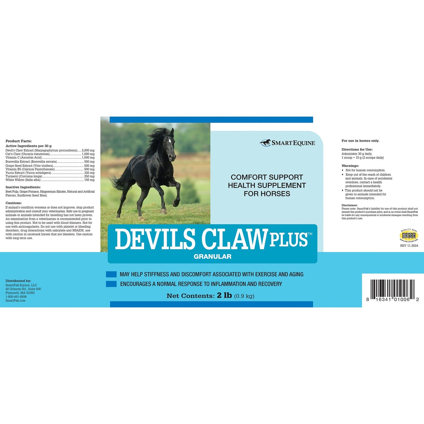 Devil's Claw Plus Granular by SmartEquine  - 2 lbs.