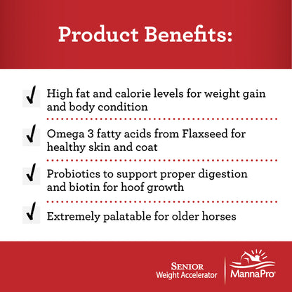 Manna Pro Senior Weight Accelerator