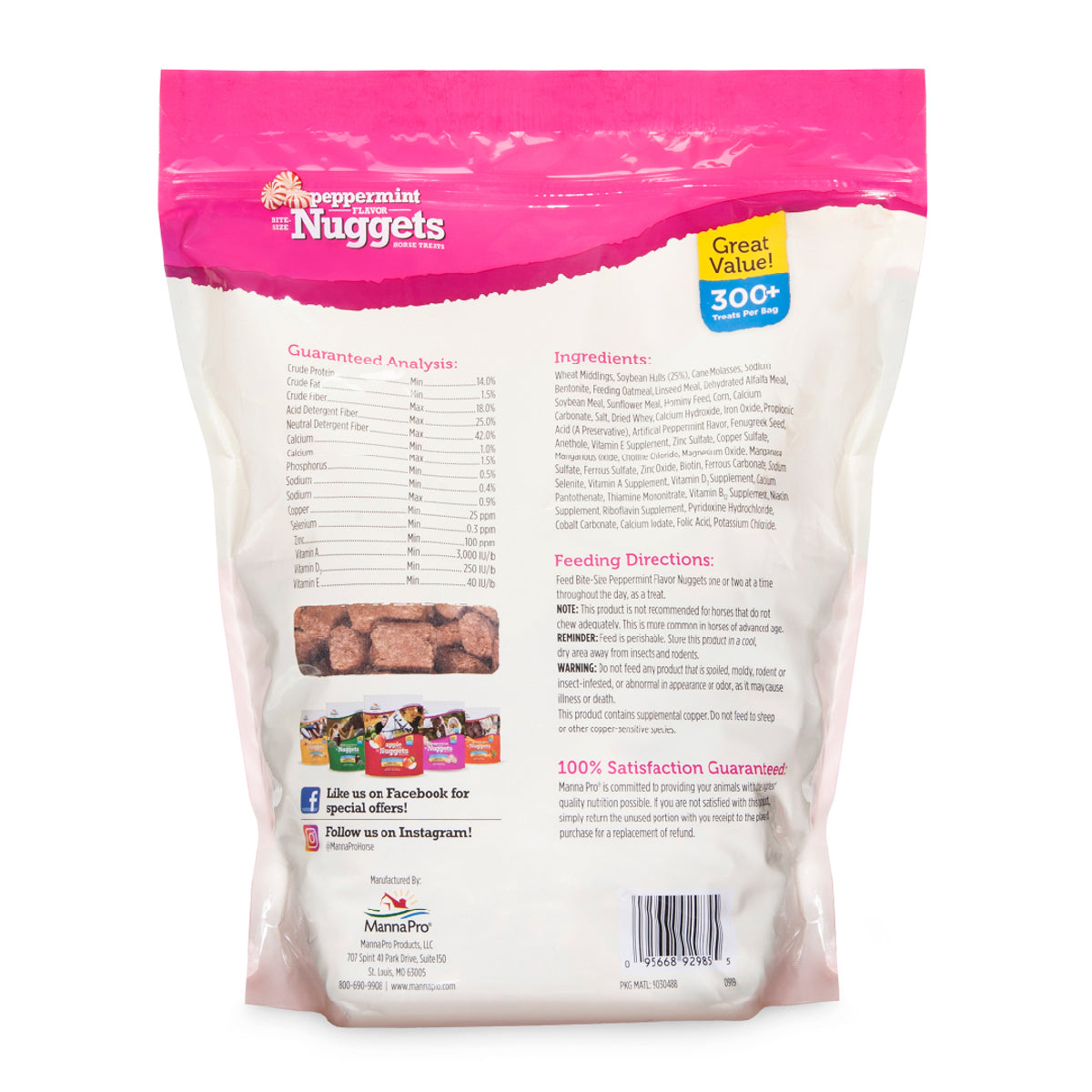 Manna Pro Bite-Size Nuggets - 4 lb