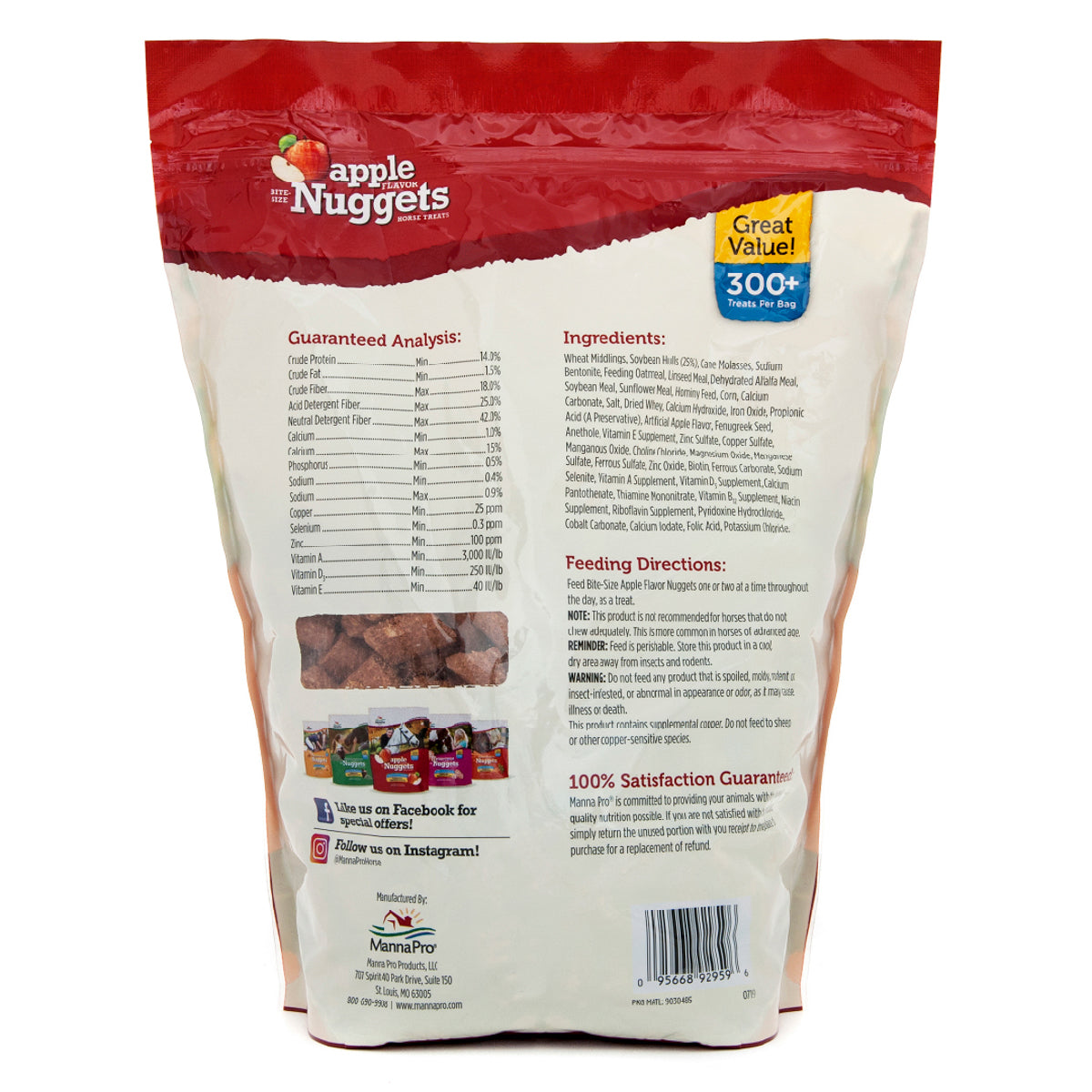 Manna Pro Bite-Size Nuggets - 4 lb