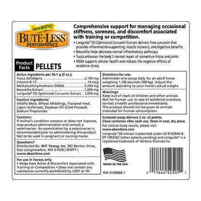 Bute-Less Performance Comfort & Recovery Pellets