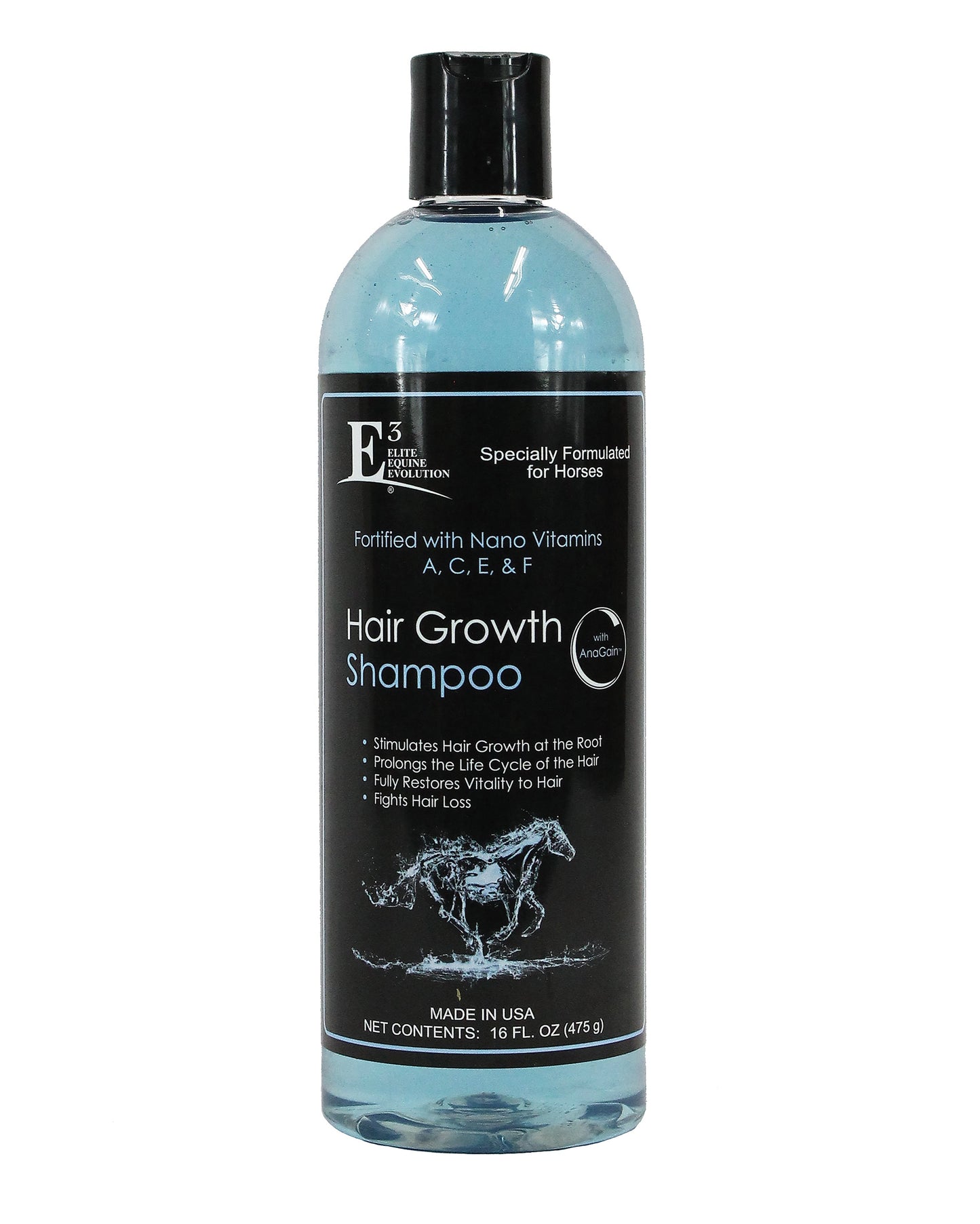E3 Elite Equine Evolution Hair Growth Shampoo