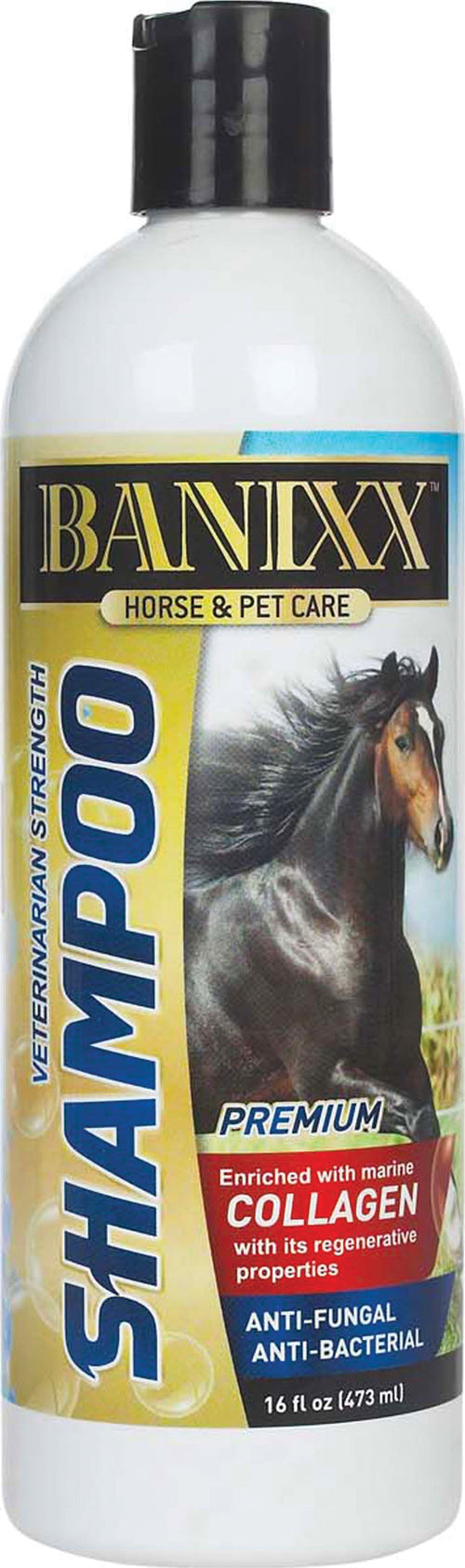 Banixx Horse & Pet Care Medicated Shampoo with Collagen