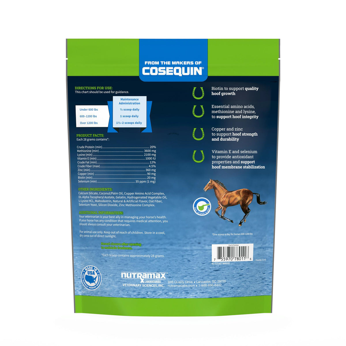 Calxequin Pellets Daily Hoof Support for Horses