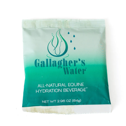 Gallagher’s Water All-Natural Equine Hydration Beverage, 12 Sachets