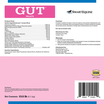 GUT Pellets by SmartEquine - 13.5 lbs