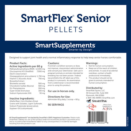 SmartEquine SmartFlex Senior Pellets - 7.4 lbs.
