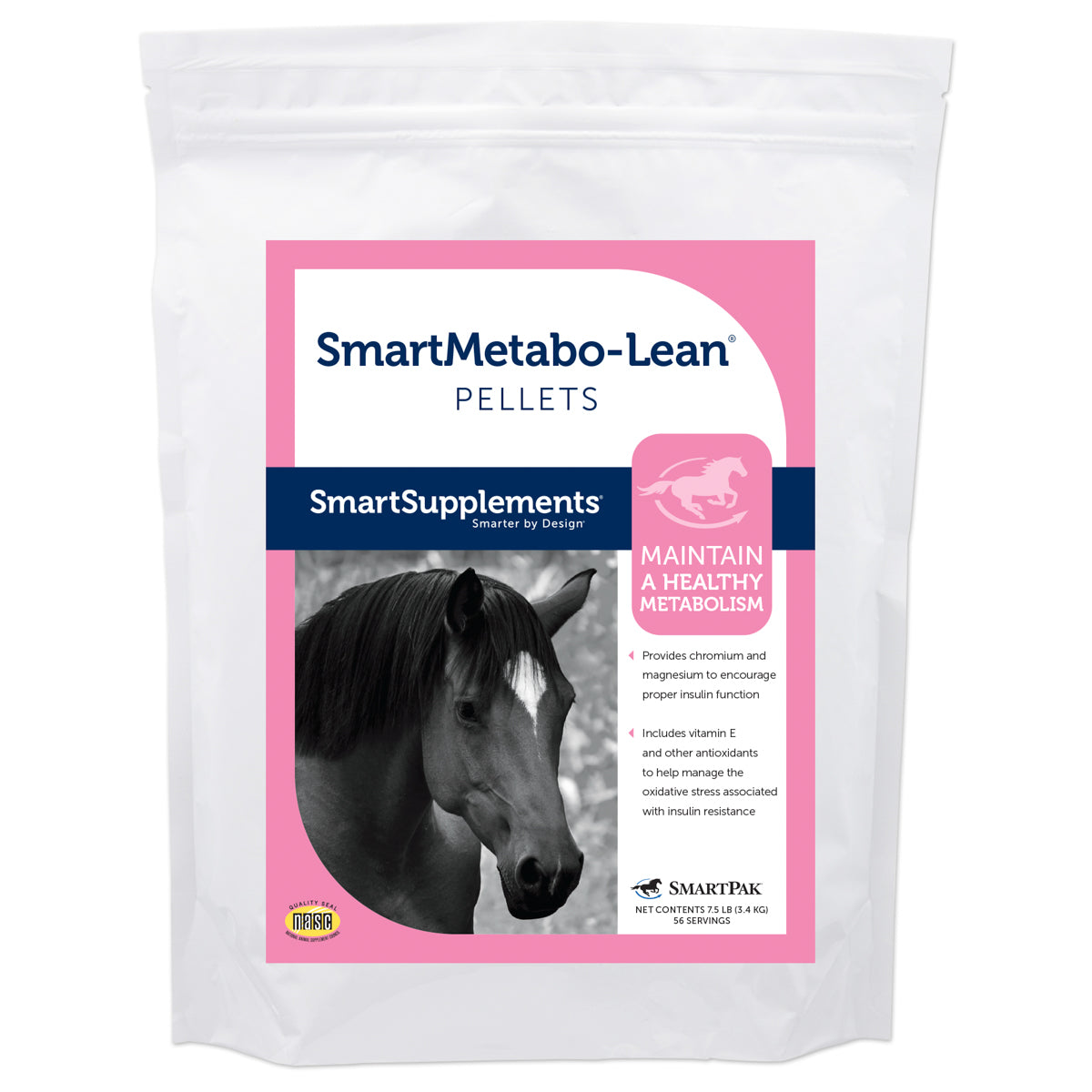 SmartEquine SmartMetabo-Lean Pellets - 7.5 lbs.