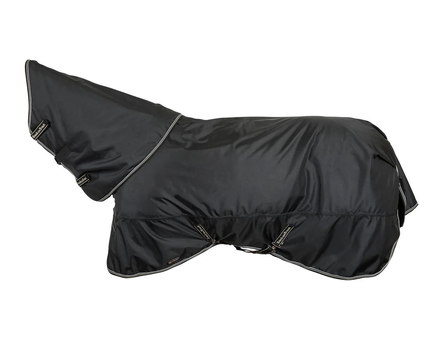 Back on Track Obsidian 150G Turnout Blanket with Neck Cover