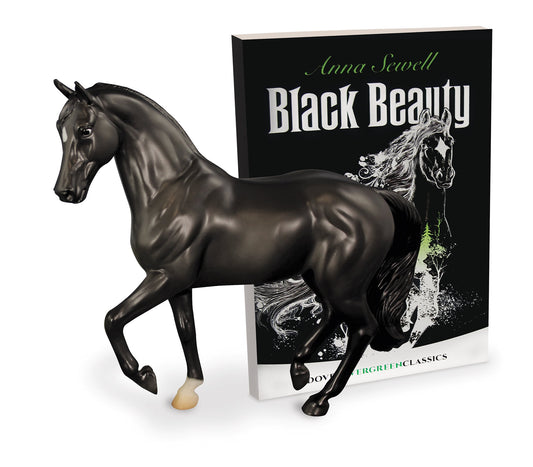 Breyer Classics Black Beauty Horse and Book Set