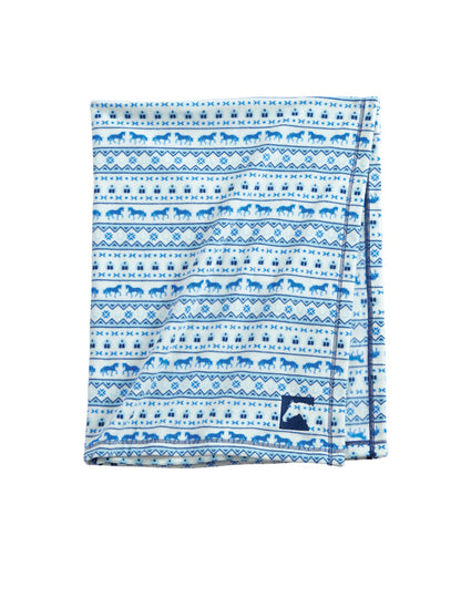 Riding Sport Hit the Hay Fleece Throw