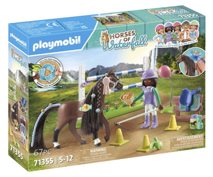 Playmobil Zoe & Blaze with Jump Set