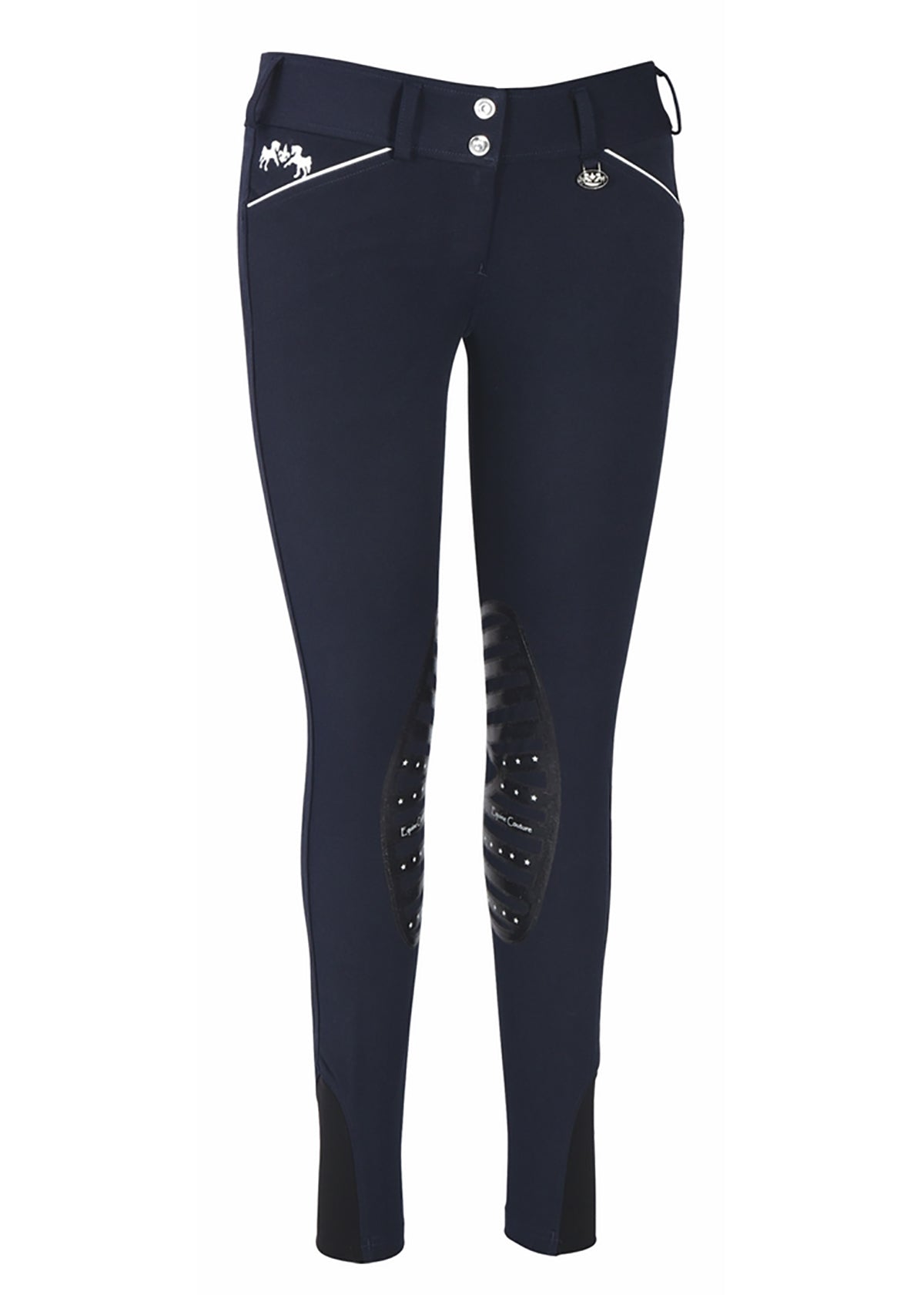 Equine Couture Ladies' Brittni Silicone Knee-Patch Breech