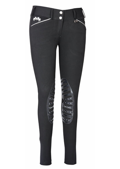 Equine Couture Ladies' Brittni Silicone Knee-Patch Breech