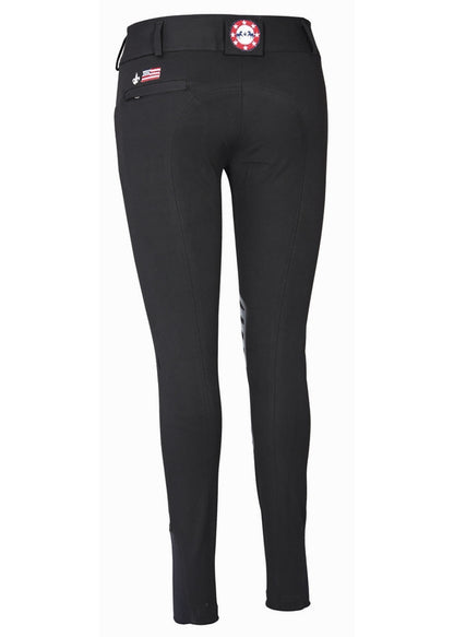 Equine Couture Ladies' Brittni Silicone Knee-Patch Breech