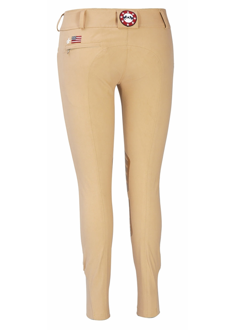 Equine Couture Ladies' Brittni Silicone Knee-Patch Breech