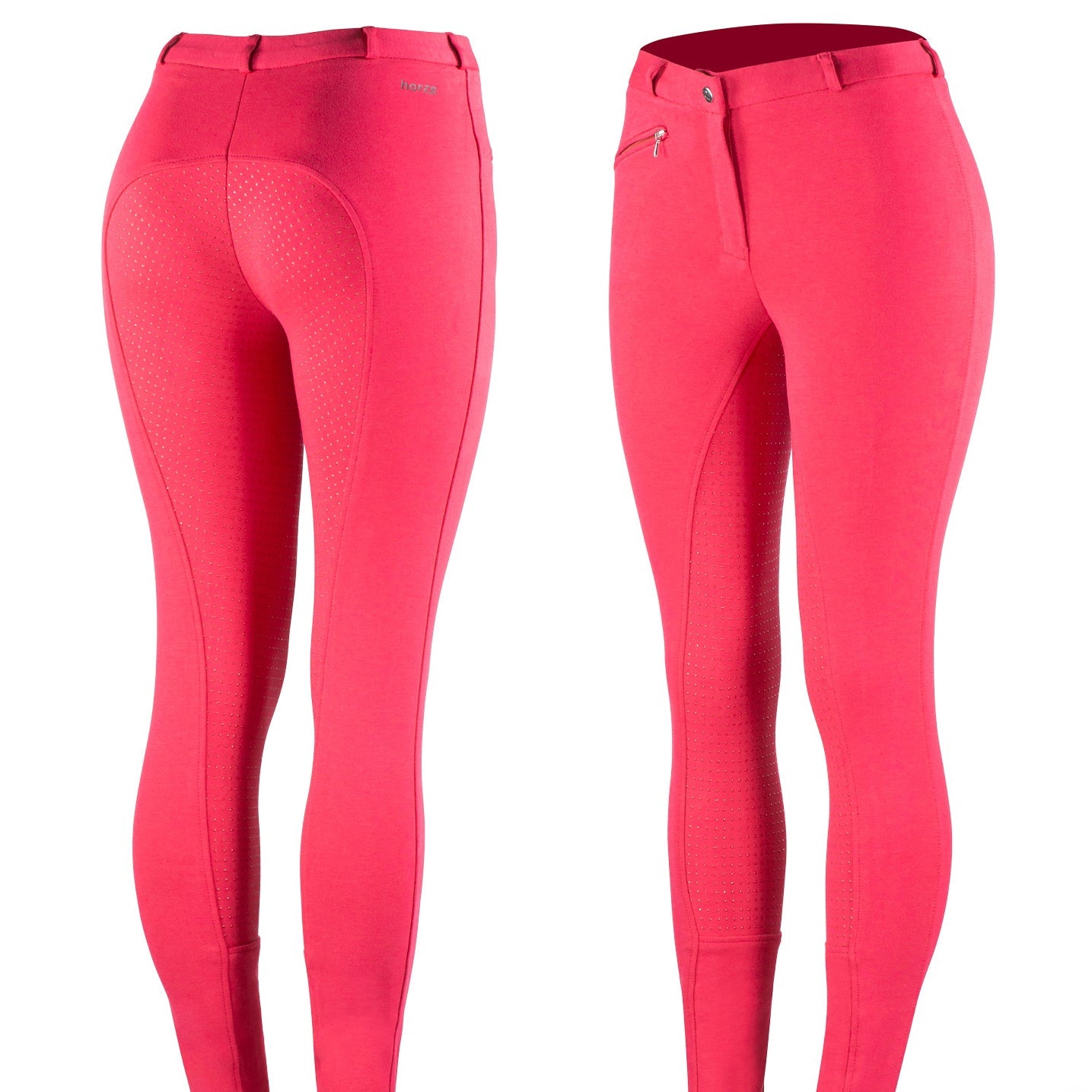Horze Ladies' Active Silicone Full-Seat Breech