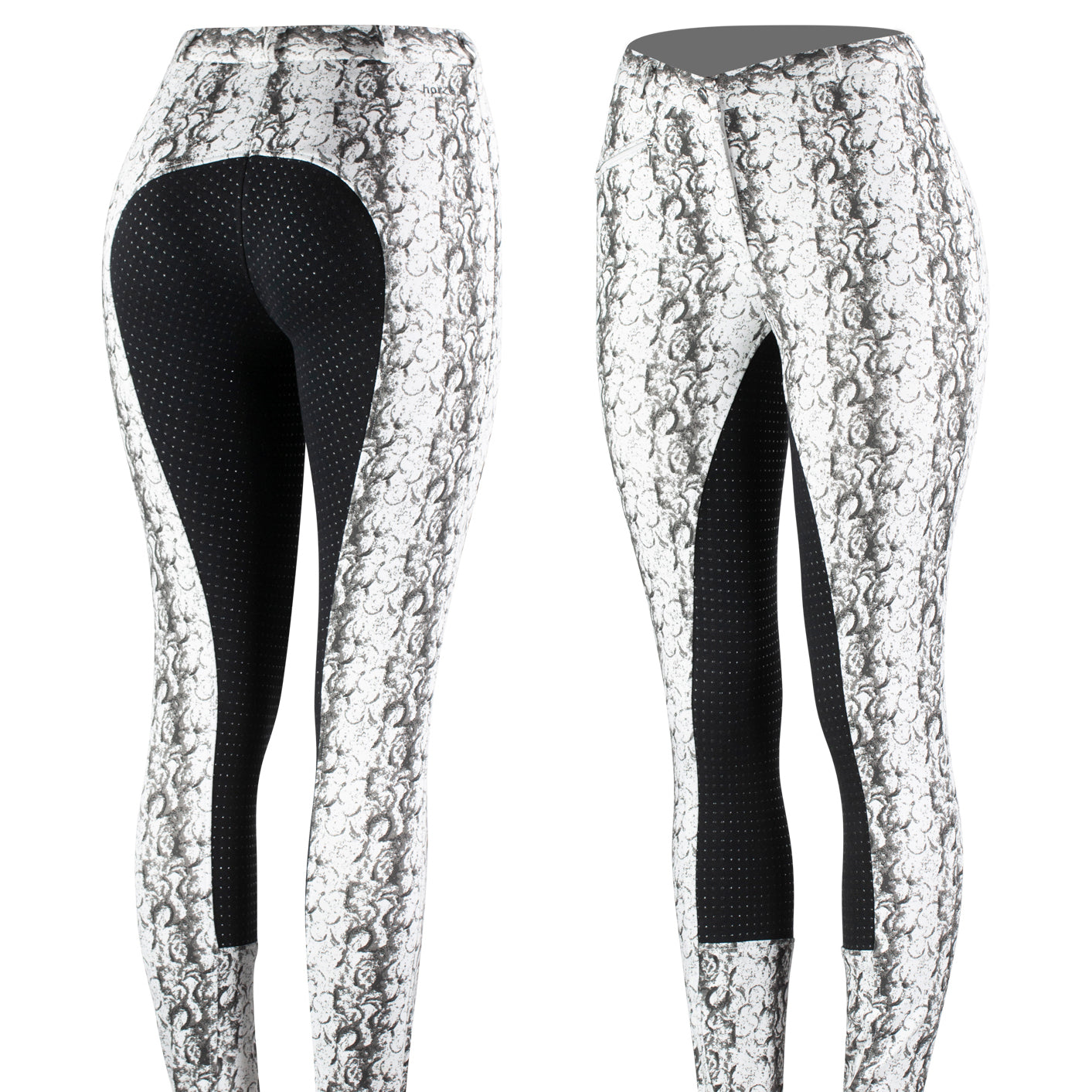 Horze Ladies' Active Silicone Full-Seat Breech