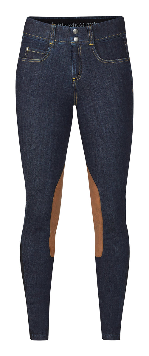 Kerrits Ladies’ Stretch Denim Knee-Patch Breech