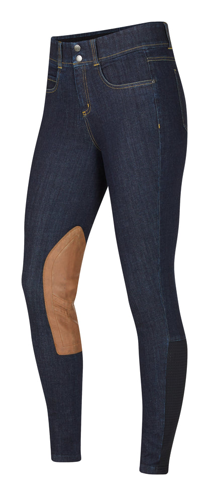 Kerrits Ladies’ Stretch Denim Knee-Patch Breech