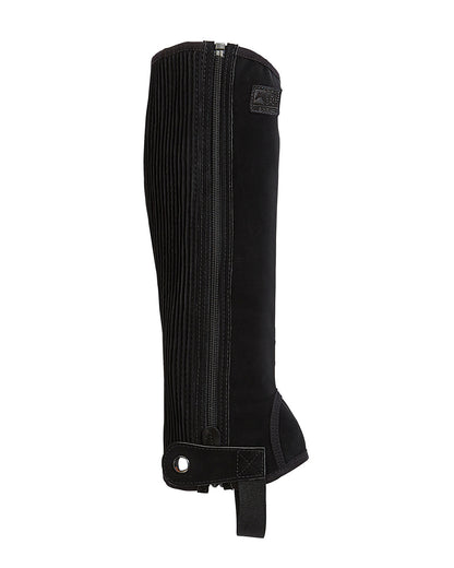 Riding Sport Adults’ Synthetic Suede Half Chaps with Silicone Grip Patches