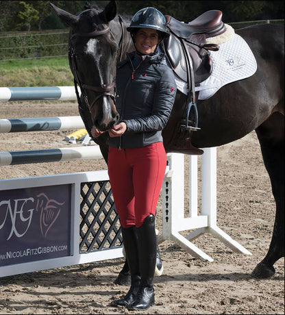 Tredstep Ladies’ Nero Knee-Patch Breech