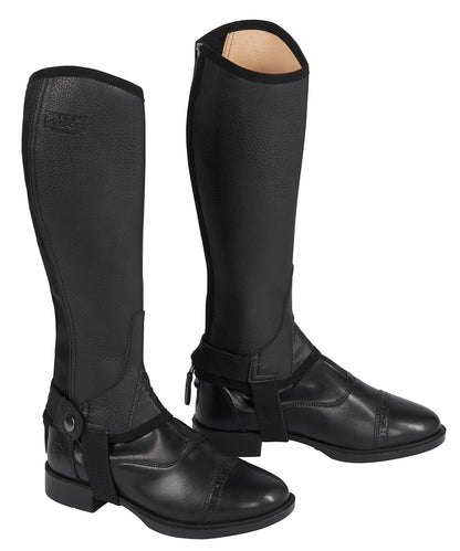 Riding Sport Kids’ Eco Leather Half Chaps