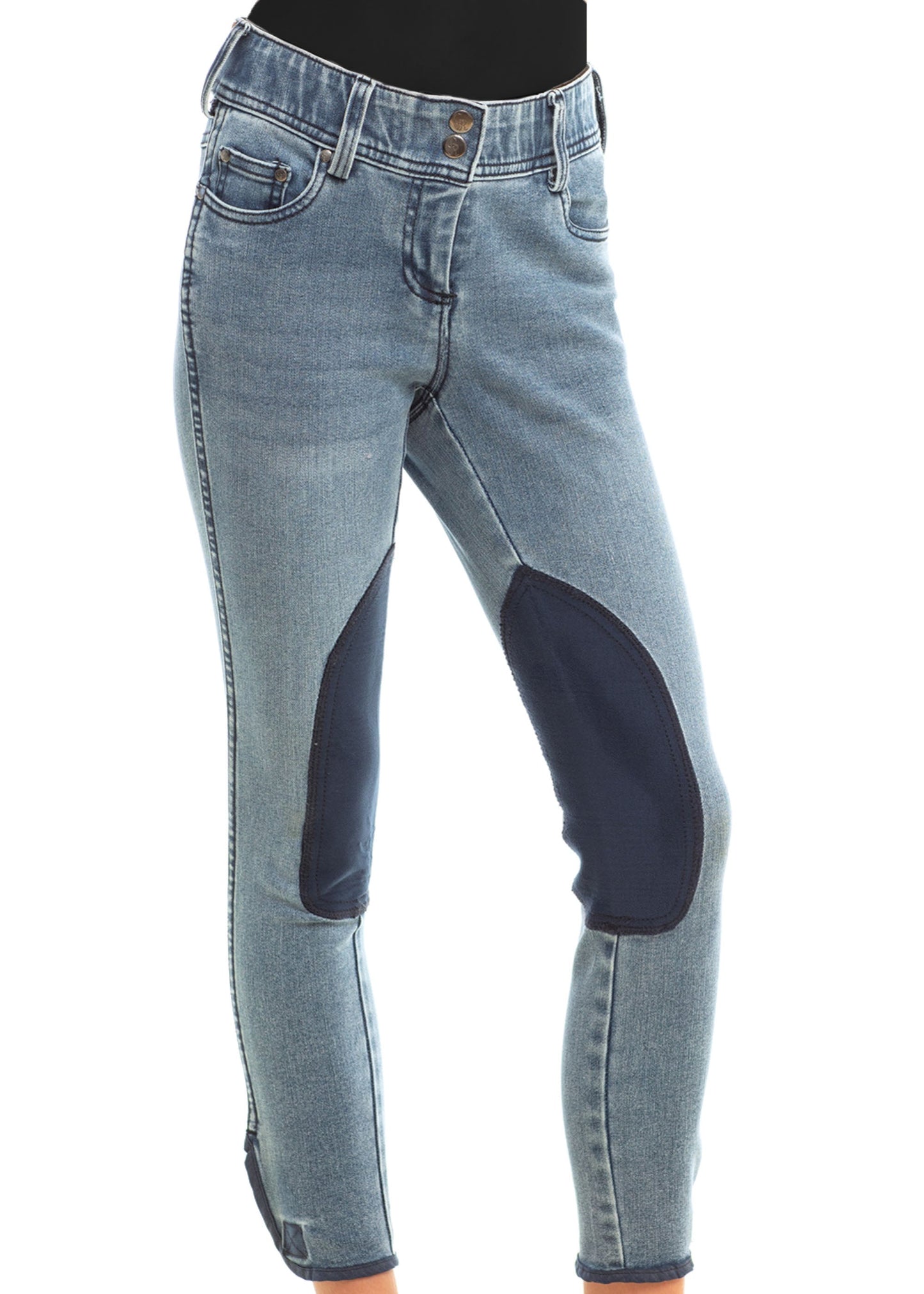 Goode Rider Girls’ Knee-Patch Equestrian Jean