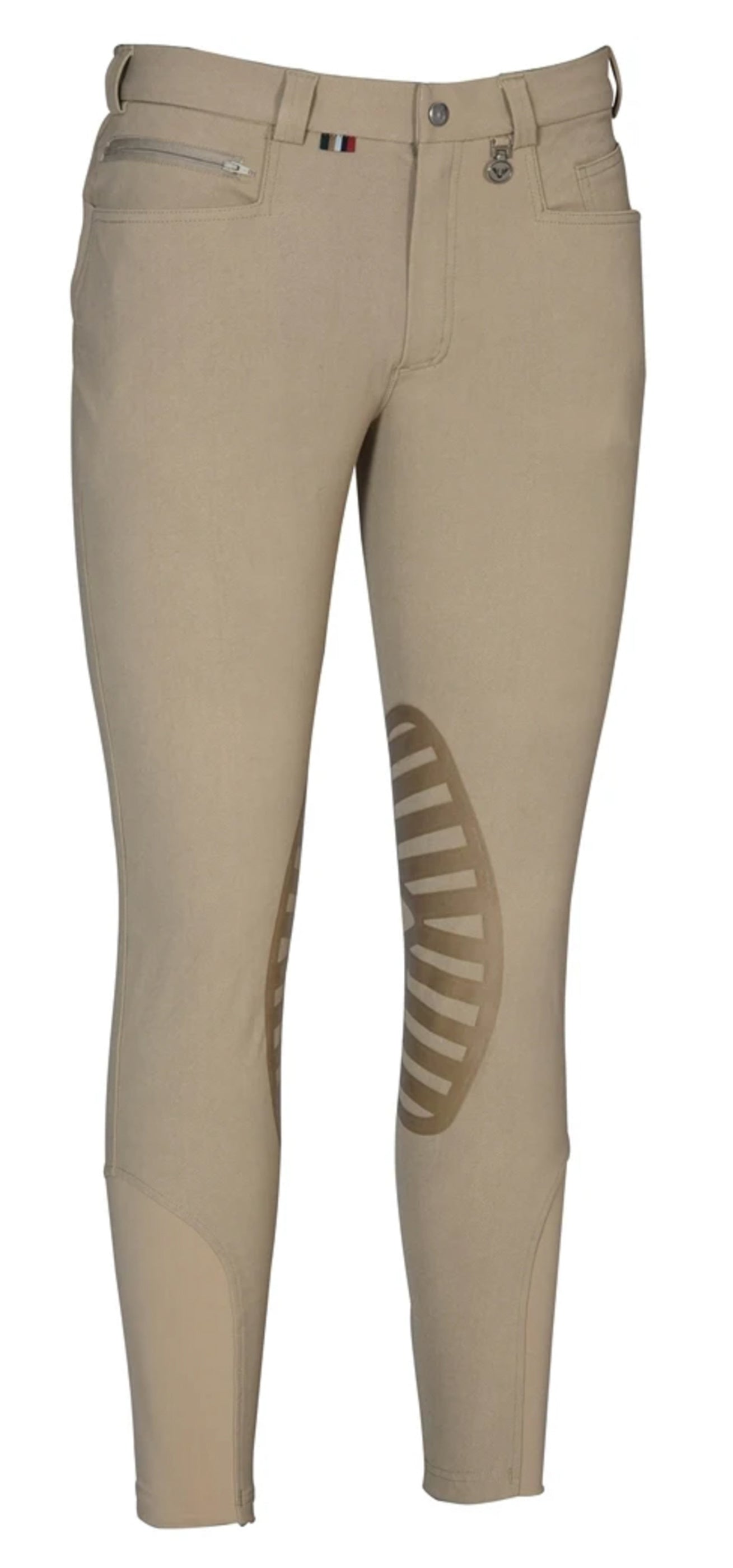 TuffRider Men’s Sawyer Silicone Knee-Patch Breech