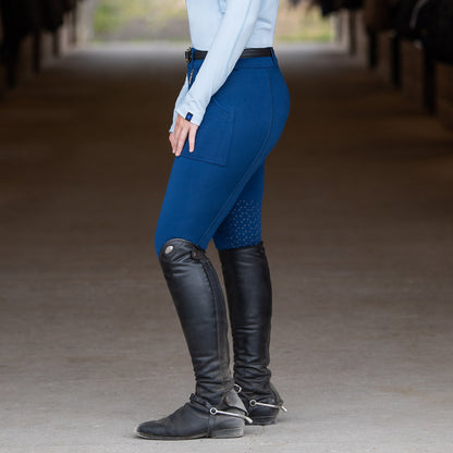 Irideon Ladies’ Fjord Fleece Knee-Patch Breech