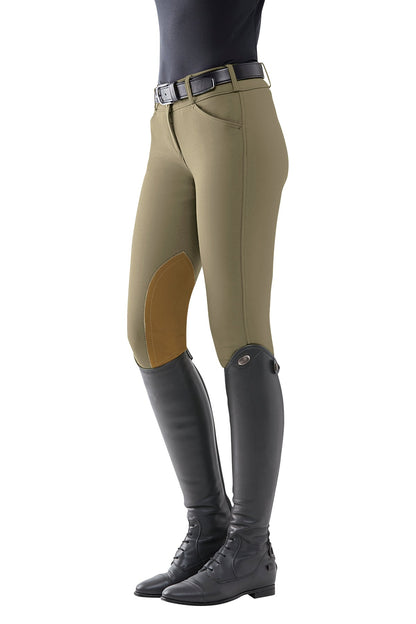 THE TAILORED SPORTSMAN Ladies’ Mid-Rise Vintage Patch Sock-Bottom Breech