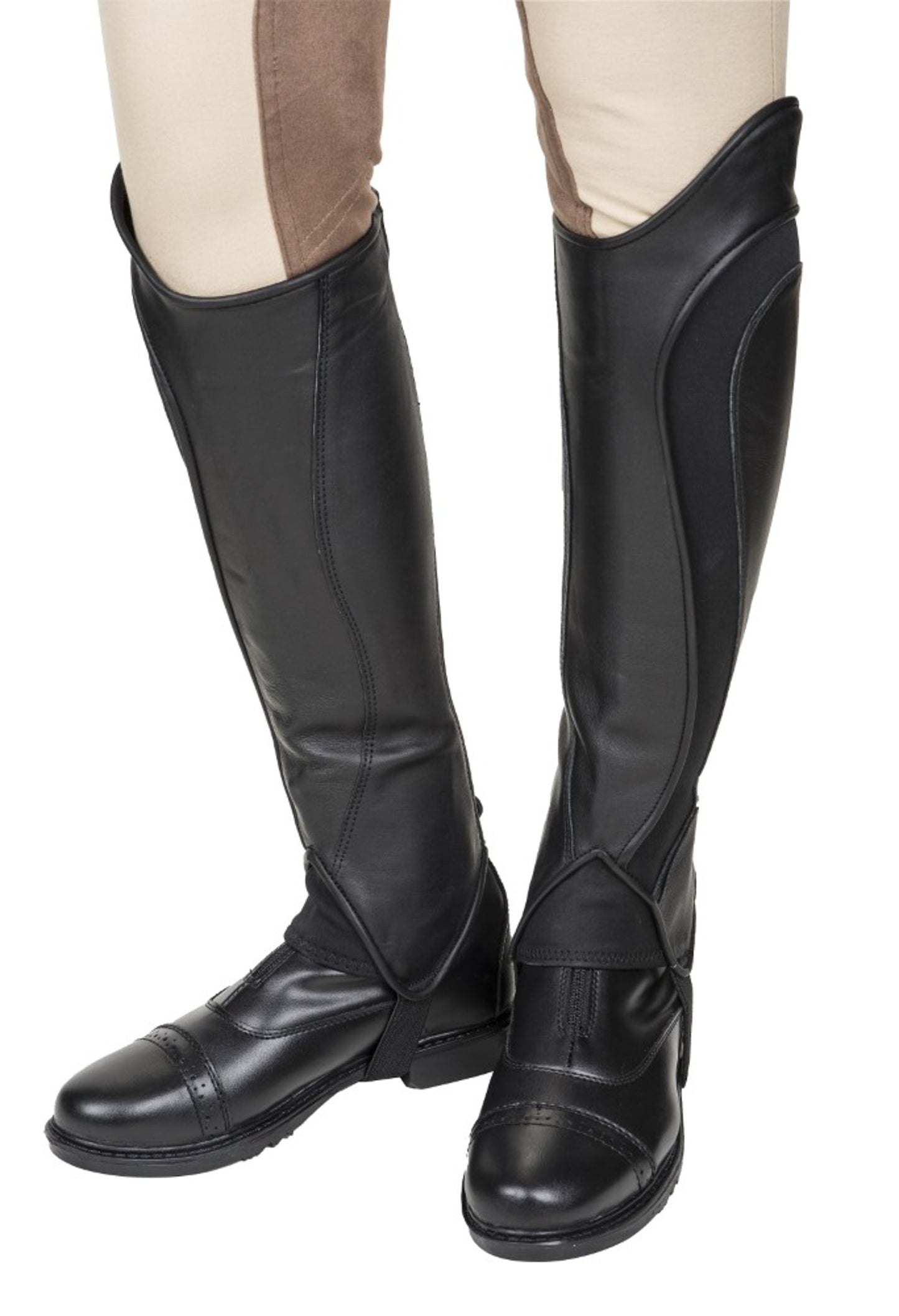 TuffRider Ladies’ Derby Leather Half Chaps