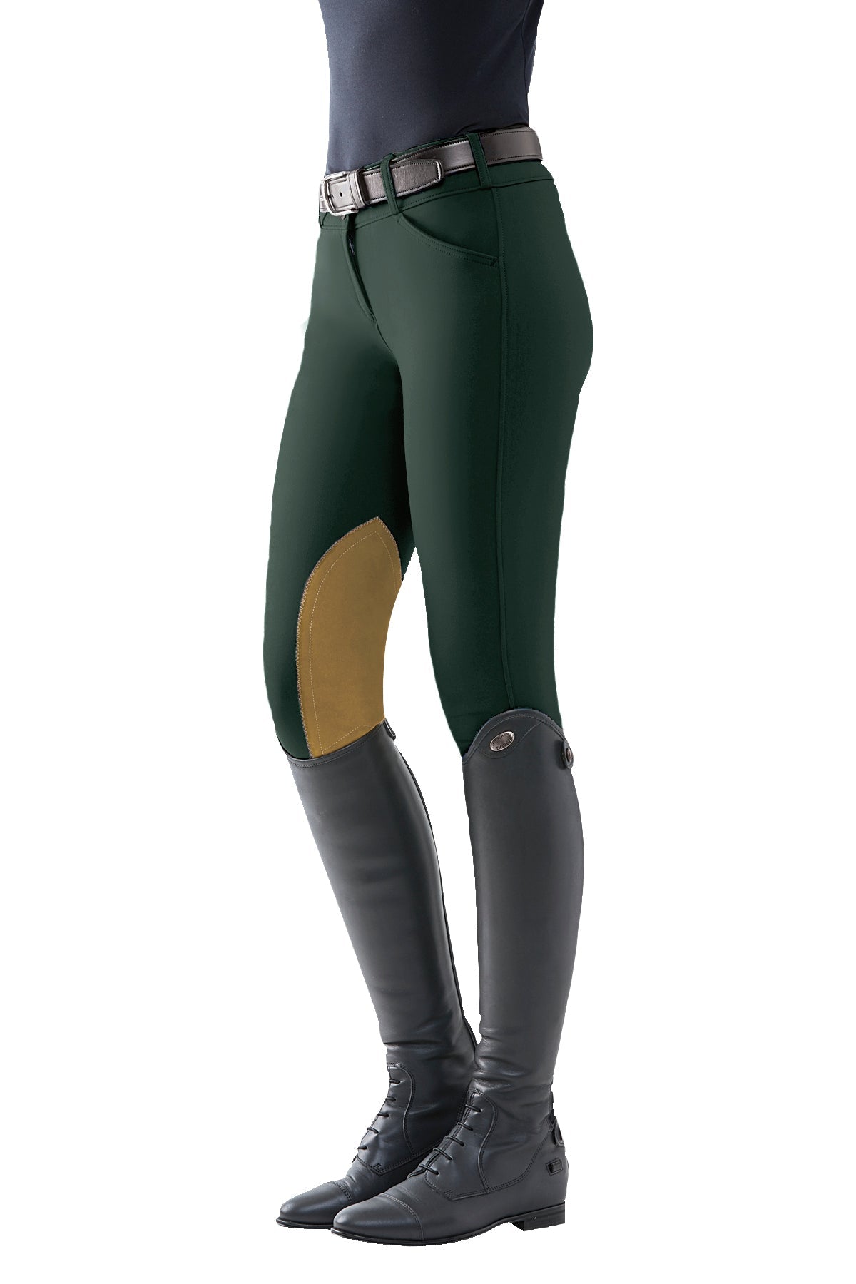 THE TAILORED SPORTSMAN Ladies’ Mid-Rise Vintage Patch Sock-Bottom Breech
