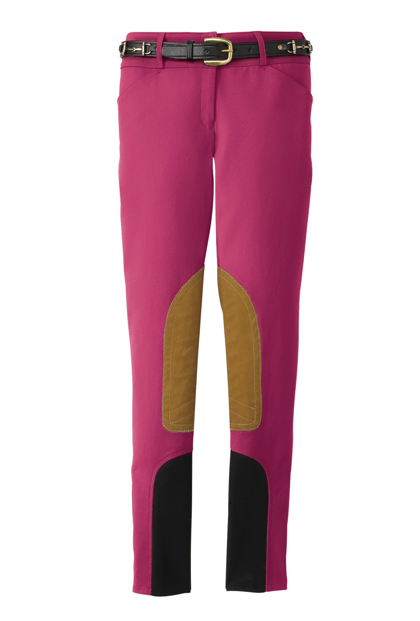 THE TAILORED SPORTSMAN Ladies’ Mid-Rise Front-Zip Breech with Boot Sock Bottoms