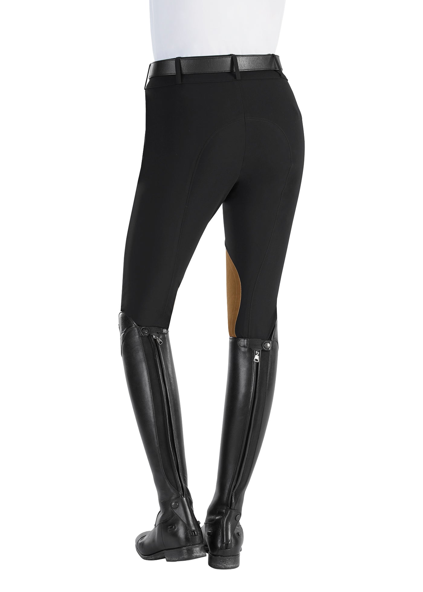 THE TAILORED SPORTSMAN Ladies’ Techno Lightweight Knee-Patch Front-Zip Breech